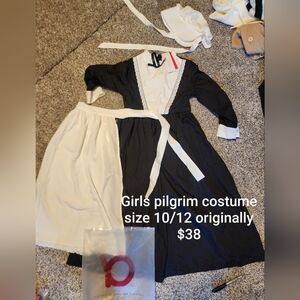 Girls pilgrim costume colonial girl dresses